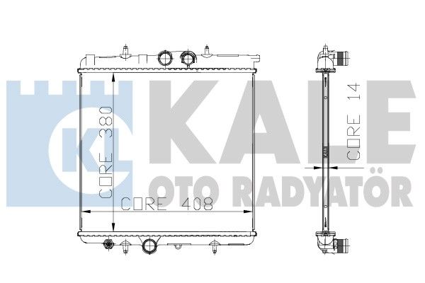 KALE OTO RADYATÖR Radiators, Motora dzesēšanas sistēma 216899